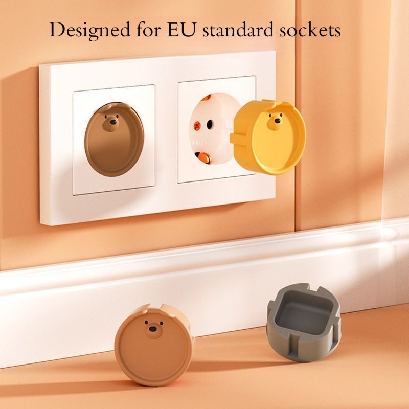 Outlet Cover Baby - 5 Buah Penutup Stop Kontak untuk