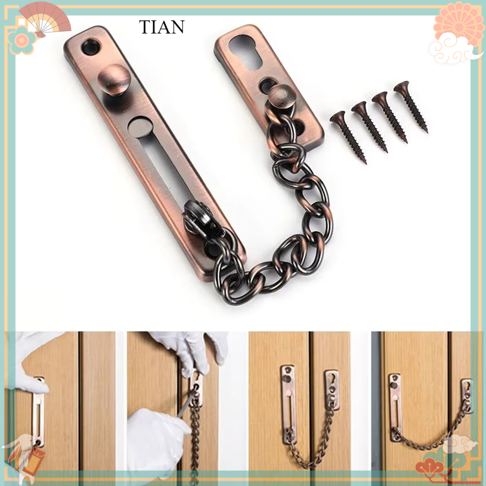 Security Chain Door - Rantai Pintu dengan Kunci, Kunci Pintu,
