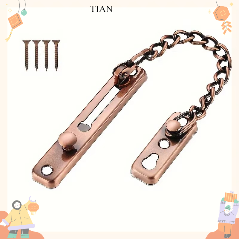 Security Chain Door - Kunci Baja Tahan Karat Tahan Terhadap