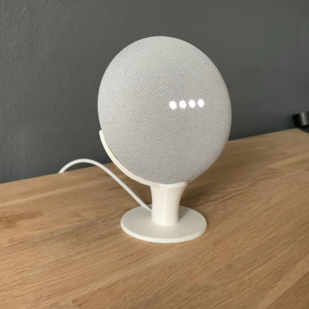 Google Speaker Nest Audio - Penutup Pelindung Dudukan Speaker Pintar Penyimpanan