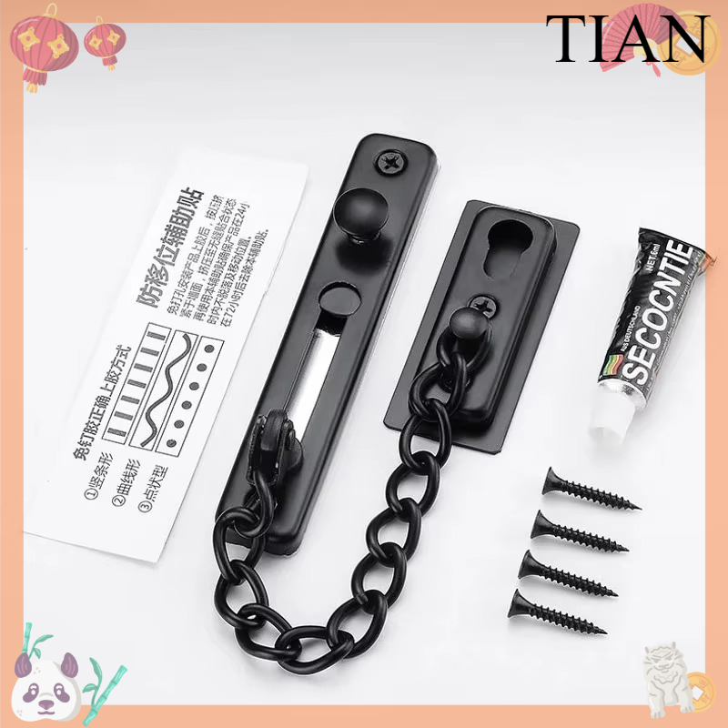 Rantai Pintu Anti-Kunci Baja T - Security Chain Door ulasan dan harga