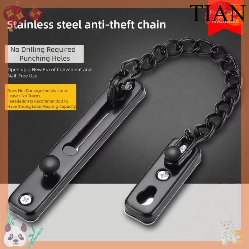 Rantai Pintu Anti-Kunci Baja T - Security Chain Door ulasan dan harga