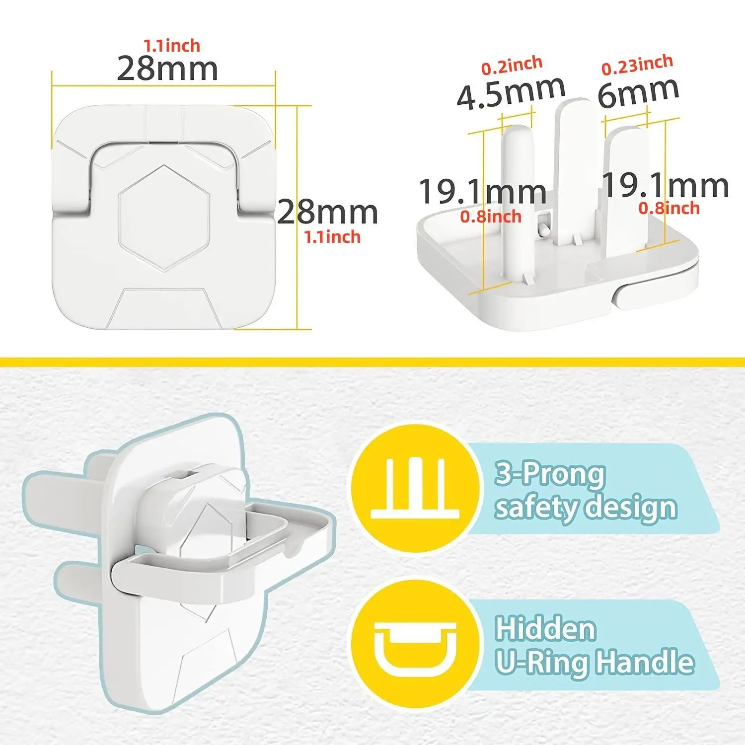 1/3/5/10/20 buah Penutup Stop  - Outlet Cover Baby ulasan dan harga