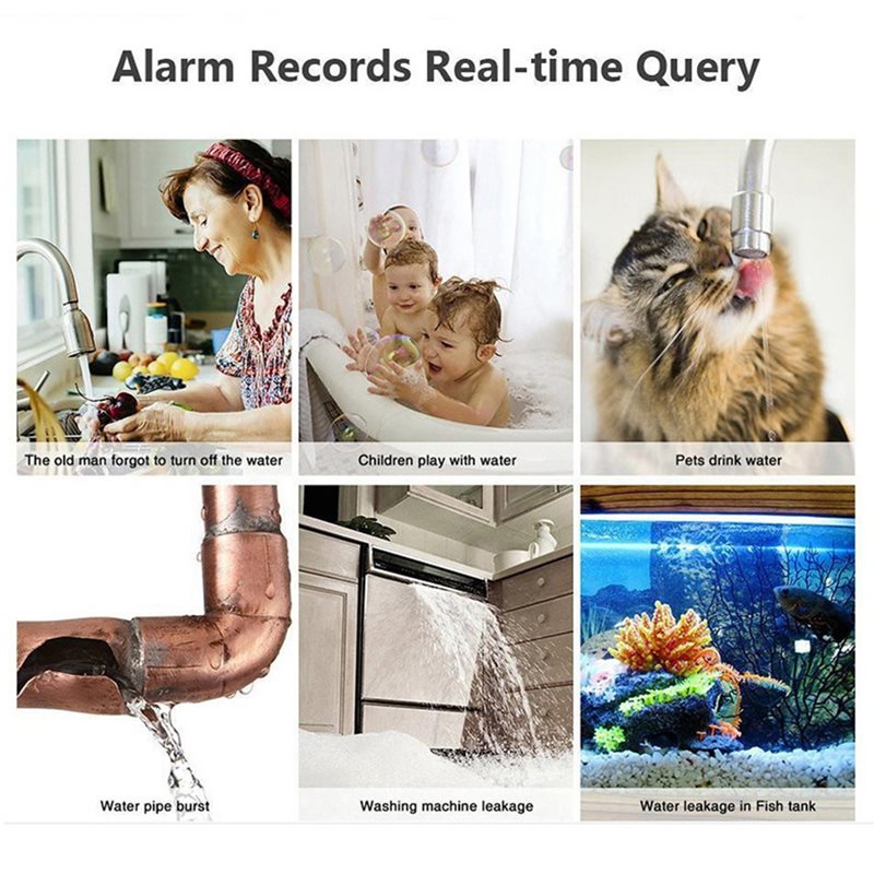 SYW-Tuya WIFI Alarm Kebocoran  - Water Alarm Sensor ulasan dan harga