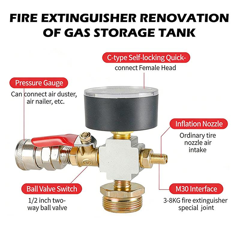 Adaptor Tekanan Tangki Udara K - Fire Extinguisher Small ulasan dan harga