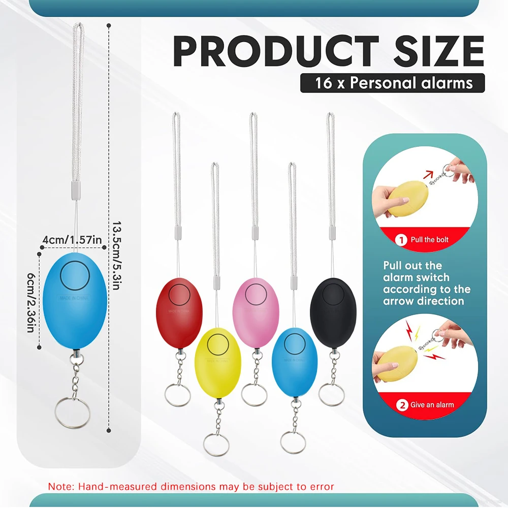 Alarm suara keras 120dB untuk  - Personal Alarm Keychain ulasan dan harga