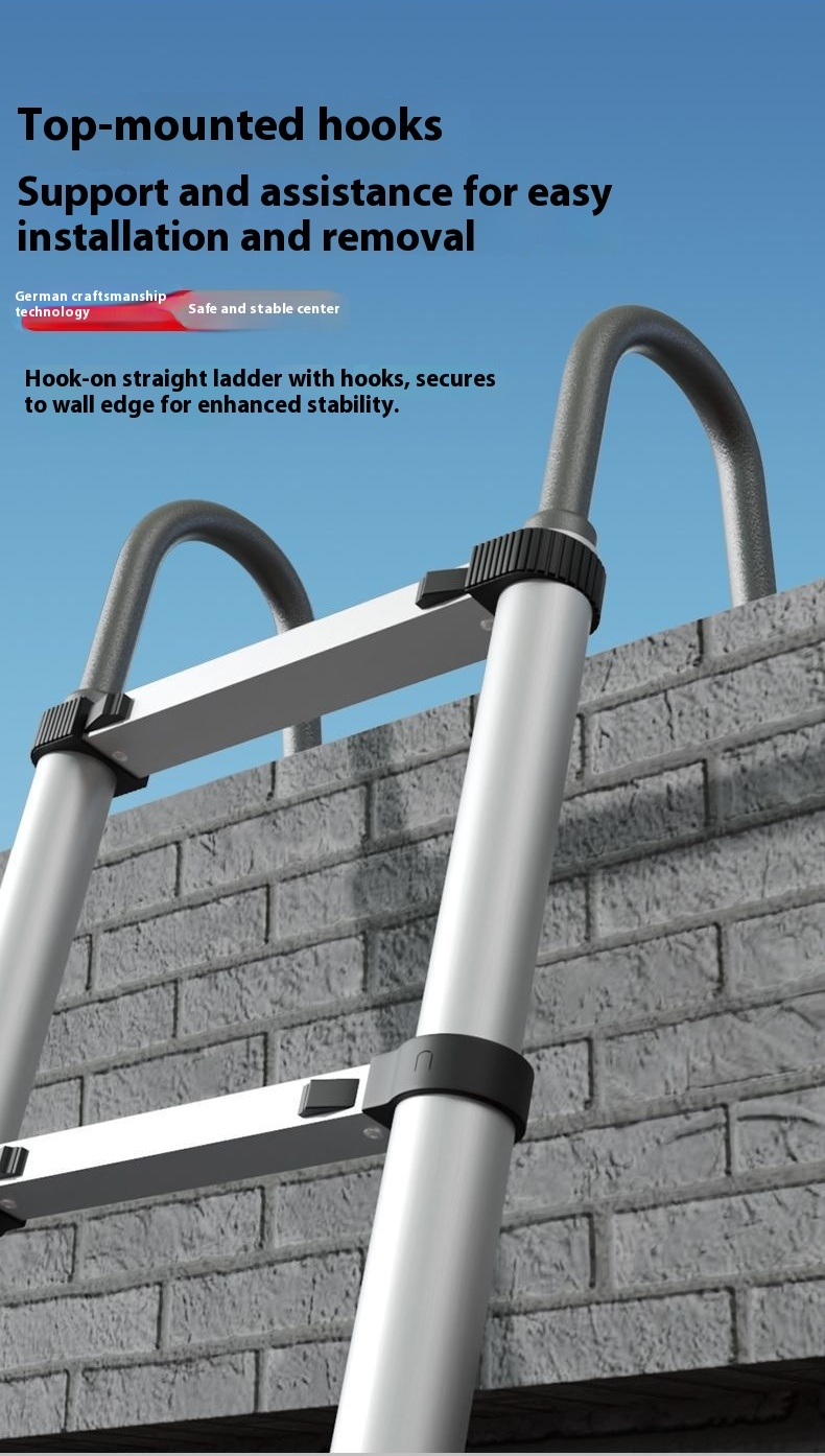 Tangga lurus teleskopik dengan - Fire Escape Ladder ulasan dan harga
