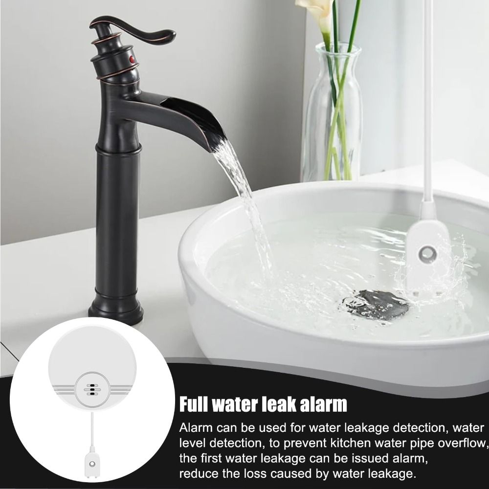 Sensor Alarm Kebocoran Air Dua - Water Alarm Sensor ulasan dan harga