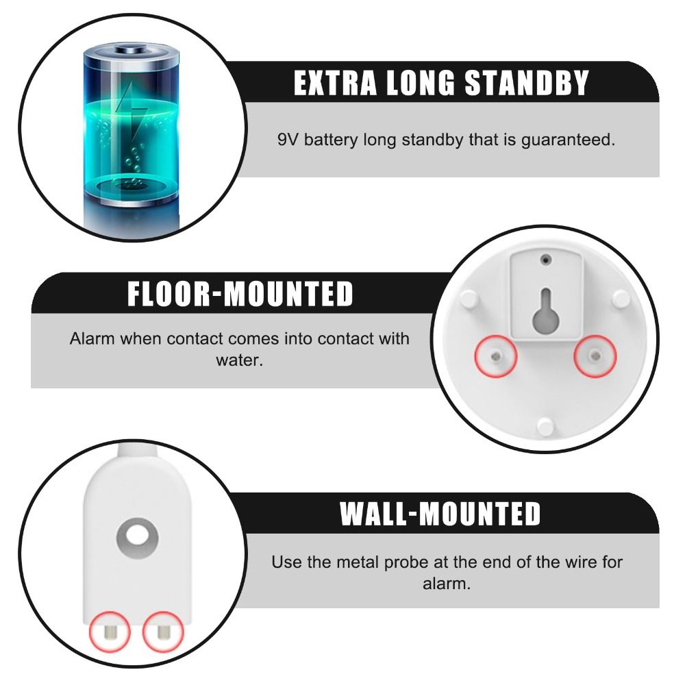 Alarm Kebocoran Air dengan Sen - Water Alarm Sensor ulasan dan harga